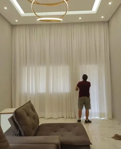 Cortinas para salas e quartos, planejadas!