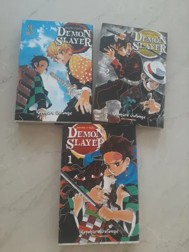 Mangas Demon Slayer Coleção 