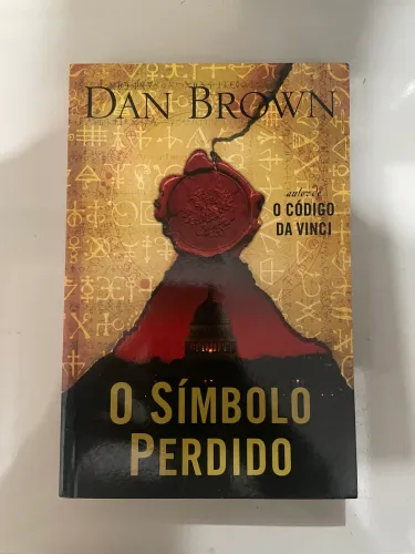 Livro O Símbolo Perdido Dan Brown Usado quase novo