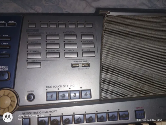 TECLADO YAMAHA PSR 1100 COM EMULADOR