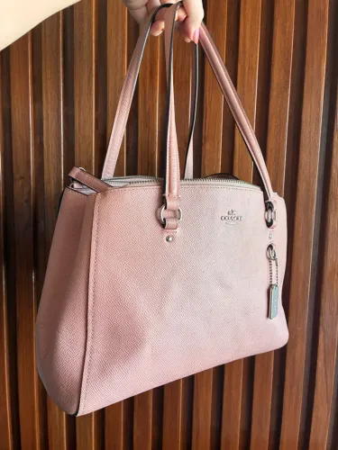 Bolsa Coach Original savannah carryall cor pêssego