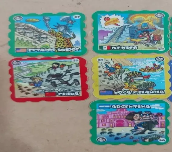 5 tazos cadê cheetos