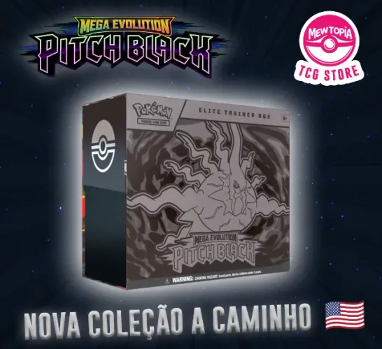 Kit de Produtos Lançamento Pitch Black + Escuridão Absoluta [Pokémon TCG]