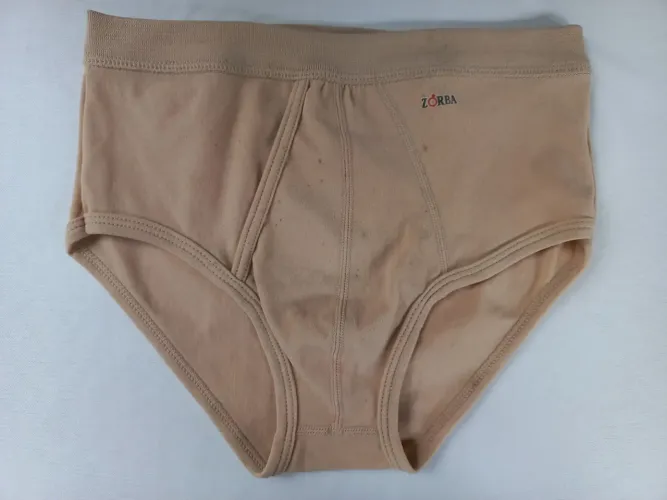Cueca Zorba com Abertura - Bege