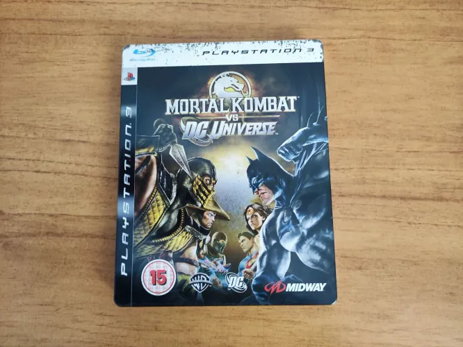 Steelbook Mortal Kombat vs DC Universe ps3