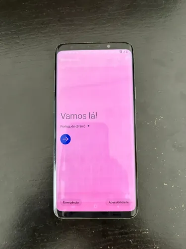 Samsung Galaxy S9+ 128GB - Tela com burn-in, mas funcional