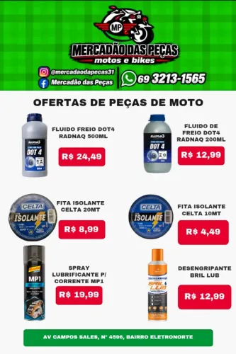 OFERTAS MERCADÃO DAS PEÇAS