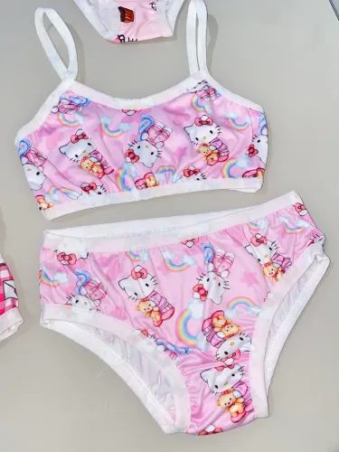 Conjunto infantil menina Top+calcinha