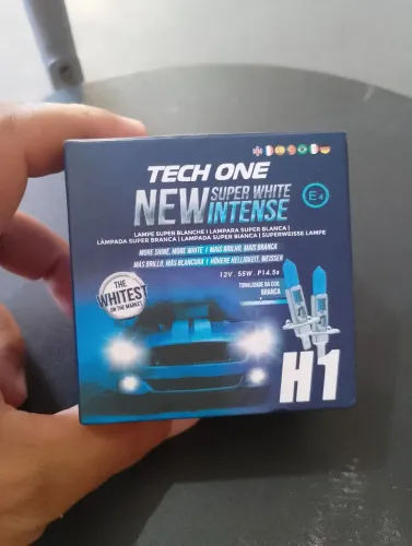 Lâmpada super branca H1 12 volt