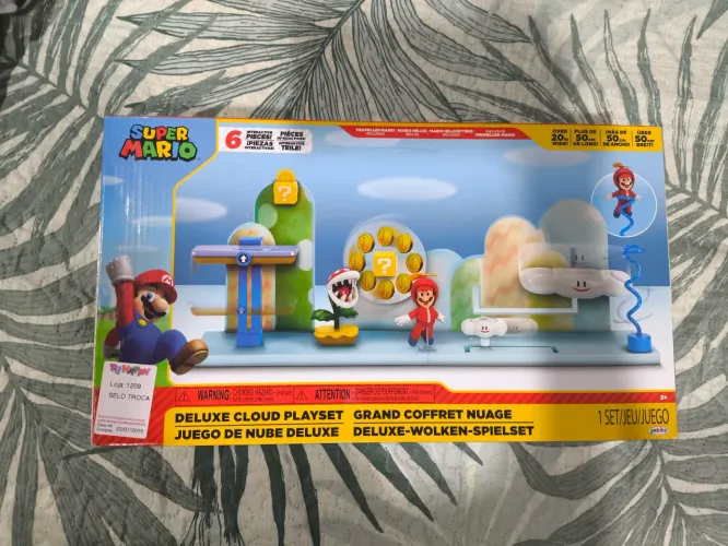 Playset deluxe brinquedo Super Mario
