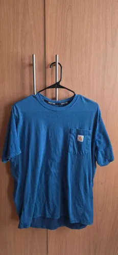 Carhartt camiseta relaxed fit azul com boldo tam. G original perfeito estado.