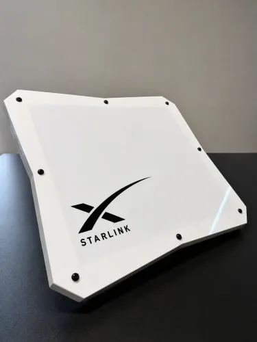 Case de teto suporte com ímã para Starlink Mini