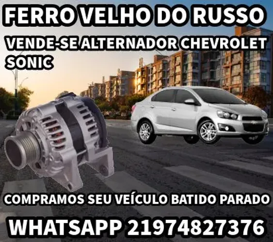 Vende-se peças do Chevrolet sonic 1.6 16v