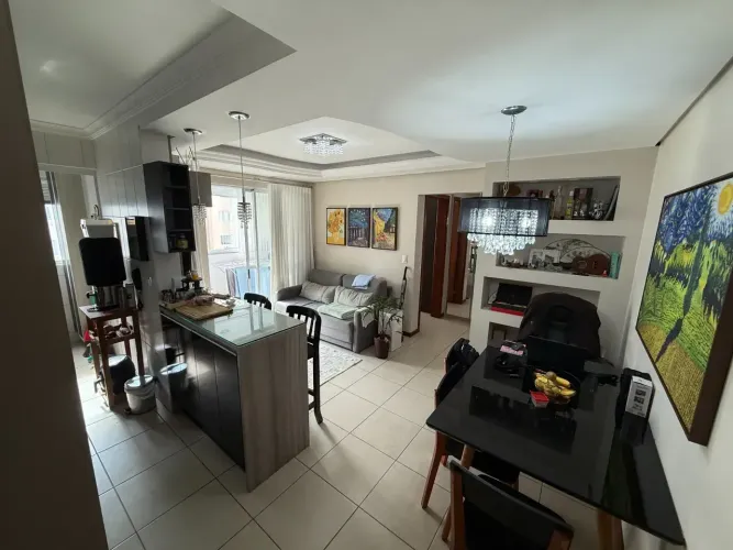 WE - BELO APARTAMENTO 1 DORMITÓRIO COM 48M² DE FRENTE AO SHOPPING NA FAZENDA SANTO ANTONIO
