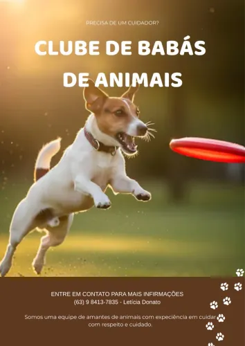 Cuidador e Passeador de animais