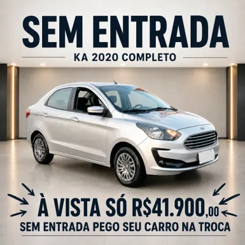 Ford KA 1.5 Sedan SE Plus 12V Flex 4P Mec. 2020