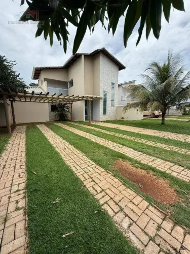 Condomínio Beira Lago - Casa c/ 3 Suítes à Venda, 220 m² por R$ 1.850.000 - Plano Diretor