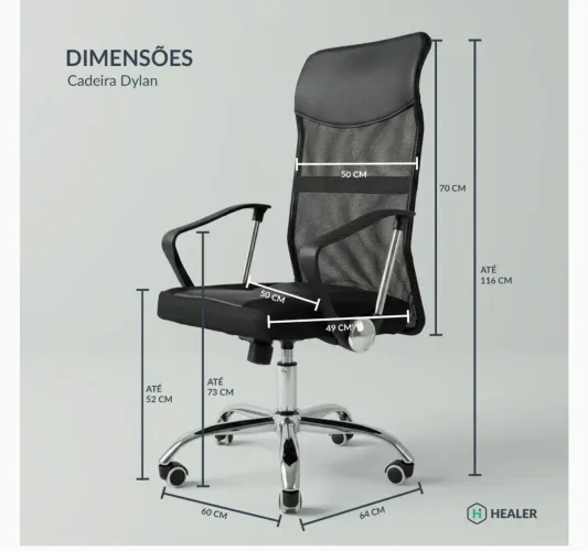 Cadeira para escritório presidente