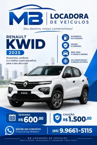 Renault Kwid Zen 1.0 Flex 12V 5P Mec. 2024