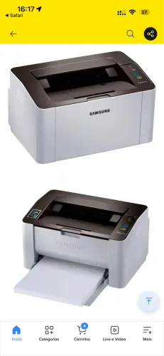 Impressora Samsung Xpress M2020W Wi-Fi