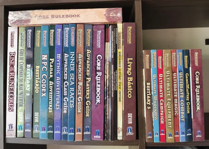 Coleção Livros de Pathfinder 1a Edição