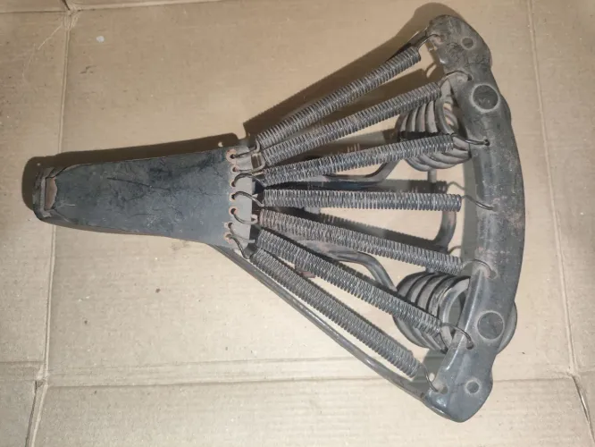 Estrutura Selim de bicicleta antigo com molas