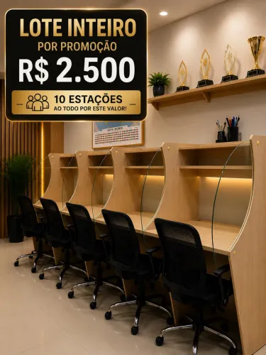 Estações de Trabalho para Escritório e Call Center