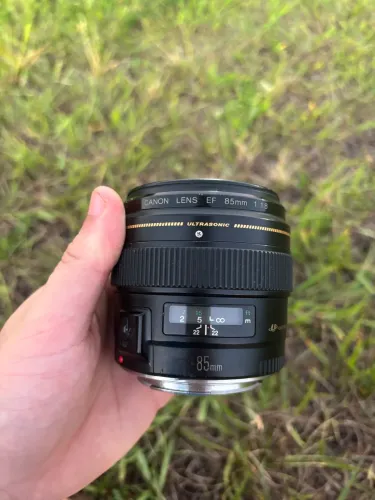 Lente canon 85mm f1.8 ef