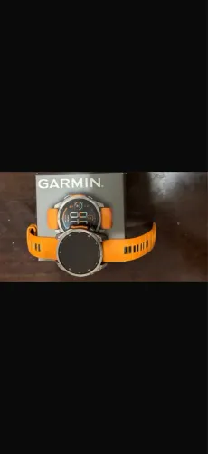 Garmin fênix 8 47mm amoled + conta garmin hmr 600 ambos zerados nunca usados