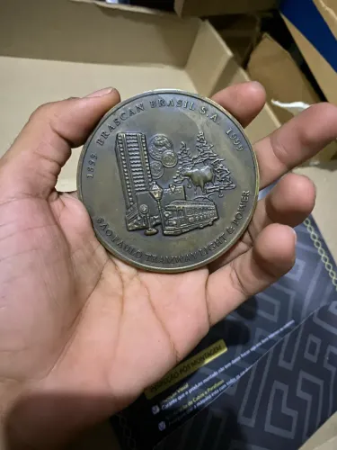 Medalha Antiga Comemorativa