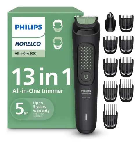 Aparador De Pelos Philips Norelco 3000 Nariz Orelha E Barba