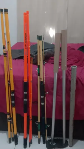 Vendo 3 varaz de pesca no precinho pra hoje