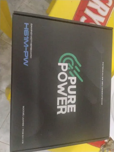 Placa mãe h61 Pure Power nova