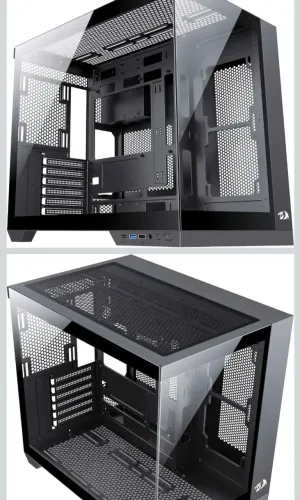 Gabinete aquario redragon com 6 fan