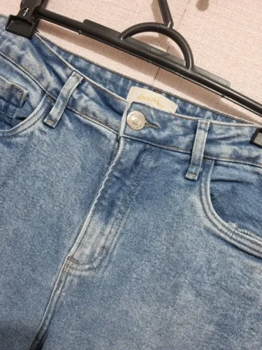 Calça jeans cintura alta slim Shoulder