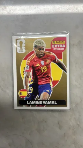 Figurinha Legend Yamal ouro