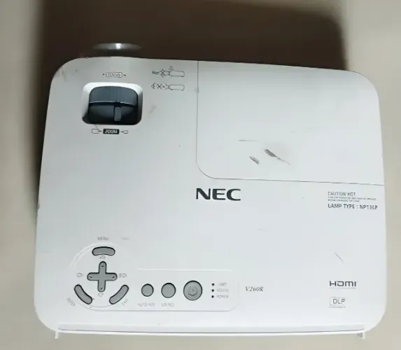 Projetor Nec V260r 2600 Lumens Com Hdmi