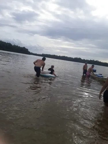 Desapegando de uma pequna ilha no murinin em benevides 
