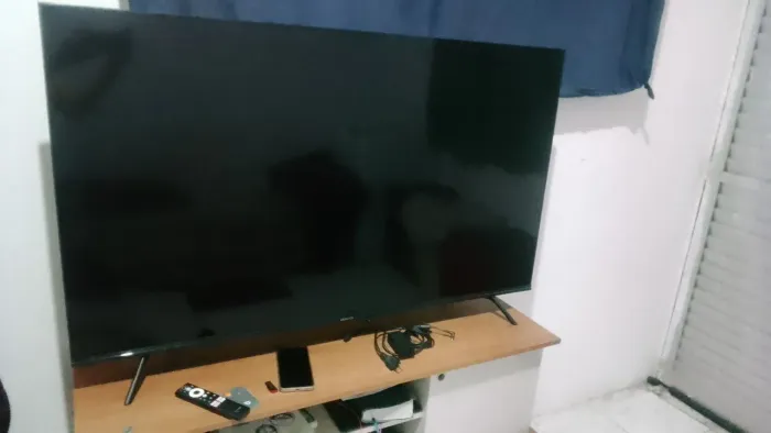 Tv 55 QLED, Excelente pra assistir a copa, imagem em 4K