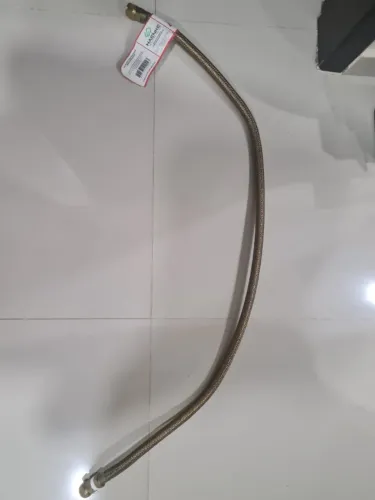 Tubo metálico flexível para gás