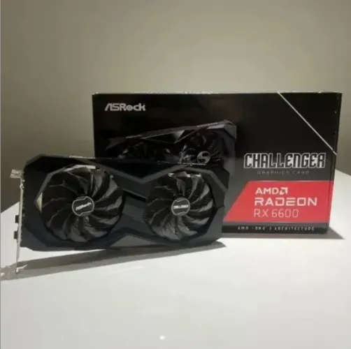 PLACA DE VIDEO RADEON RX 6600 8GB ASROCK CHALLENGER
