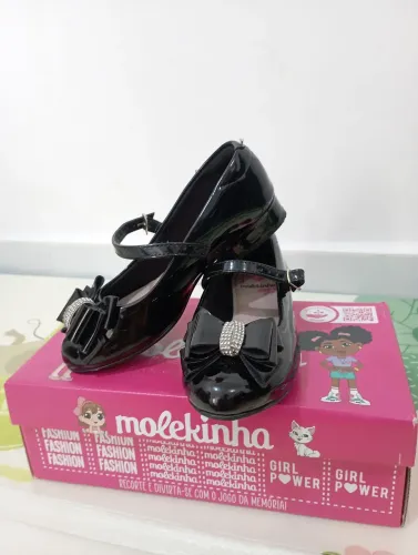 Sapatilha Preta Molekinha n 30