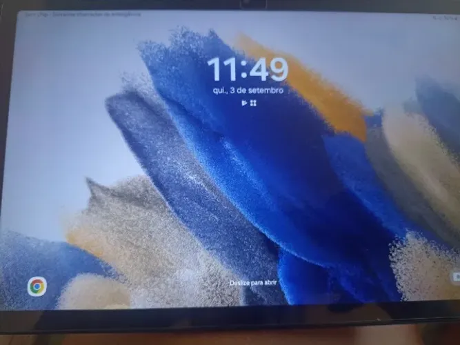 Tablet Samsung Galaxy Tab A8 64GB Wi-Fi (Com Película, Tela e Carregador Original) - Impec