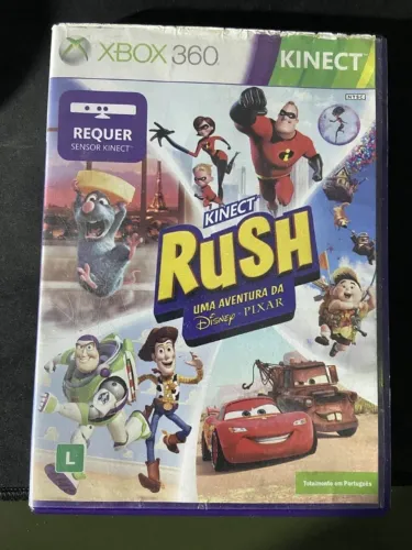 jogo rush - uma aventura da pixar (disney) - xbox 360