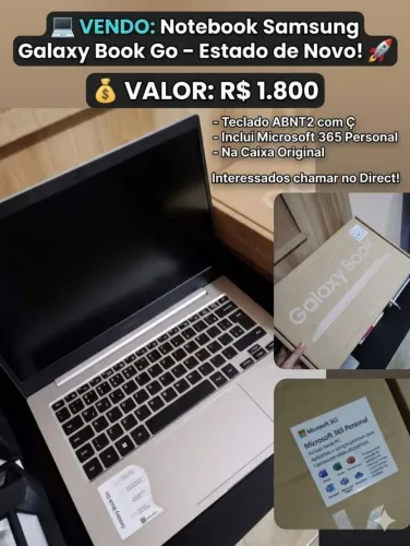 Notebook Samsung Galaxy