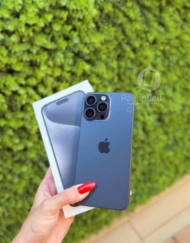 IPhone 15 pro max 256gb preto completo