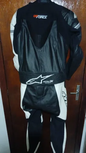MACACÃO ALPINESTARS GP FORCE PHANTOM 2PÇS