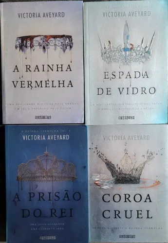 Livro A Rainha Vermelha (Victoria Aveyard) 70 cada