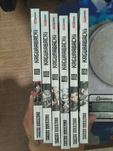 Mangá kagurabachi volumes 1 ao 6