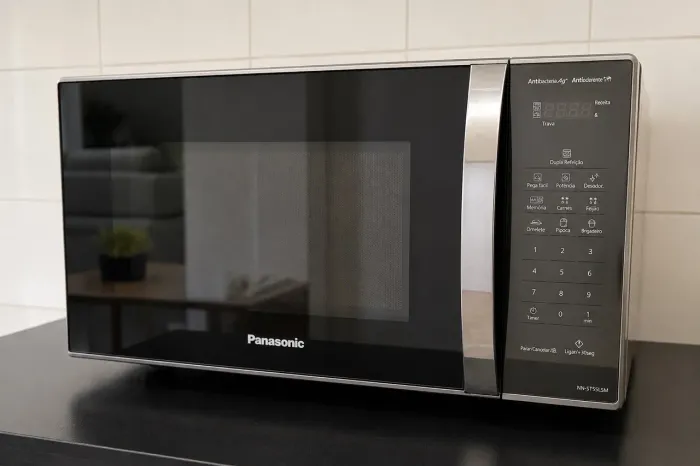 Micro-ondas Panasonic 32L Inox ?